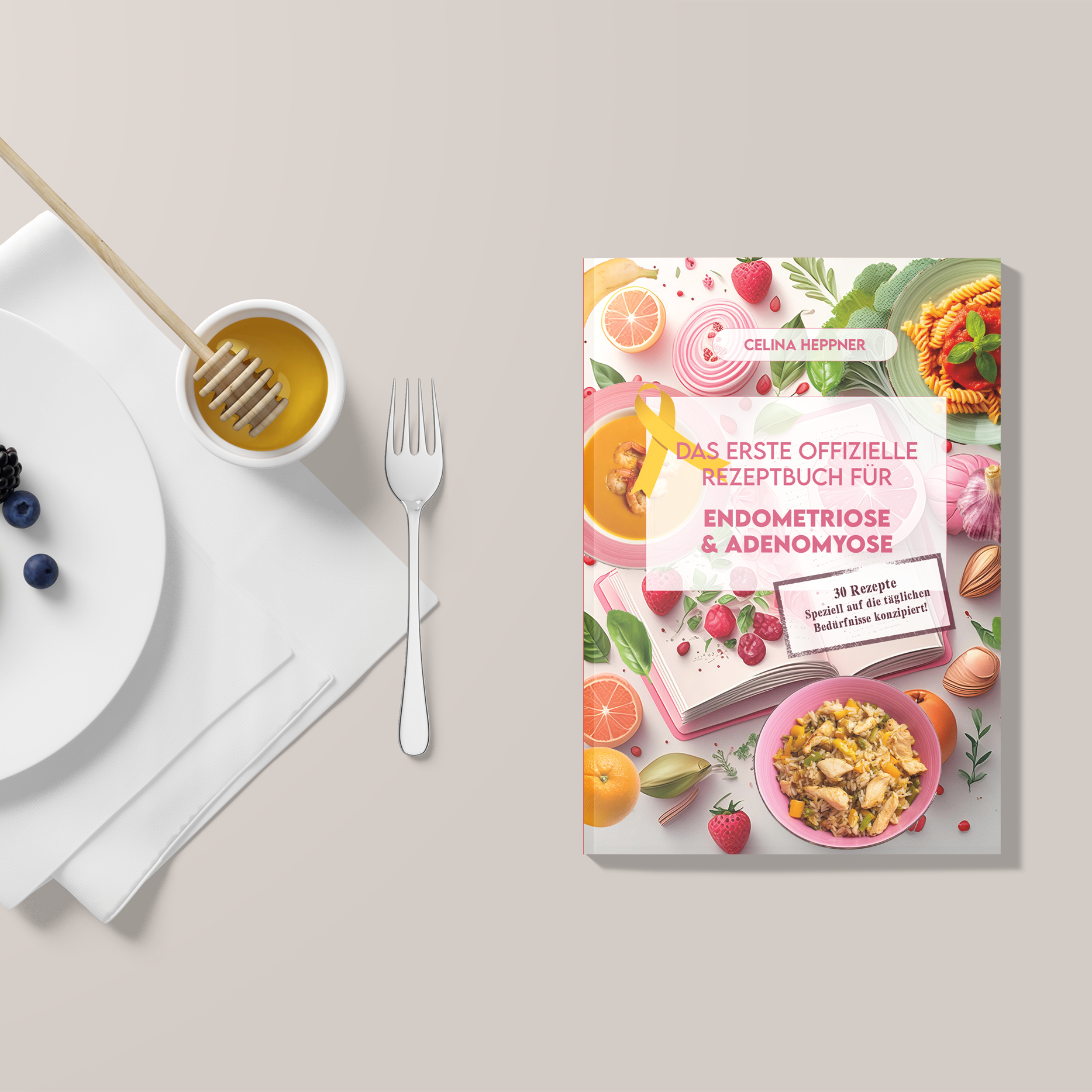 PRINTED | The first official recipe book for endometriosis & adenomyosis