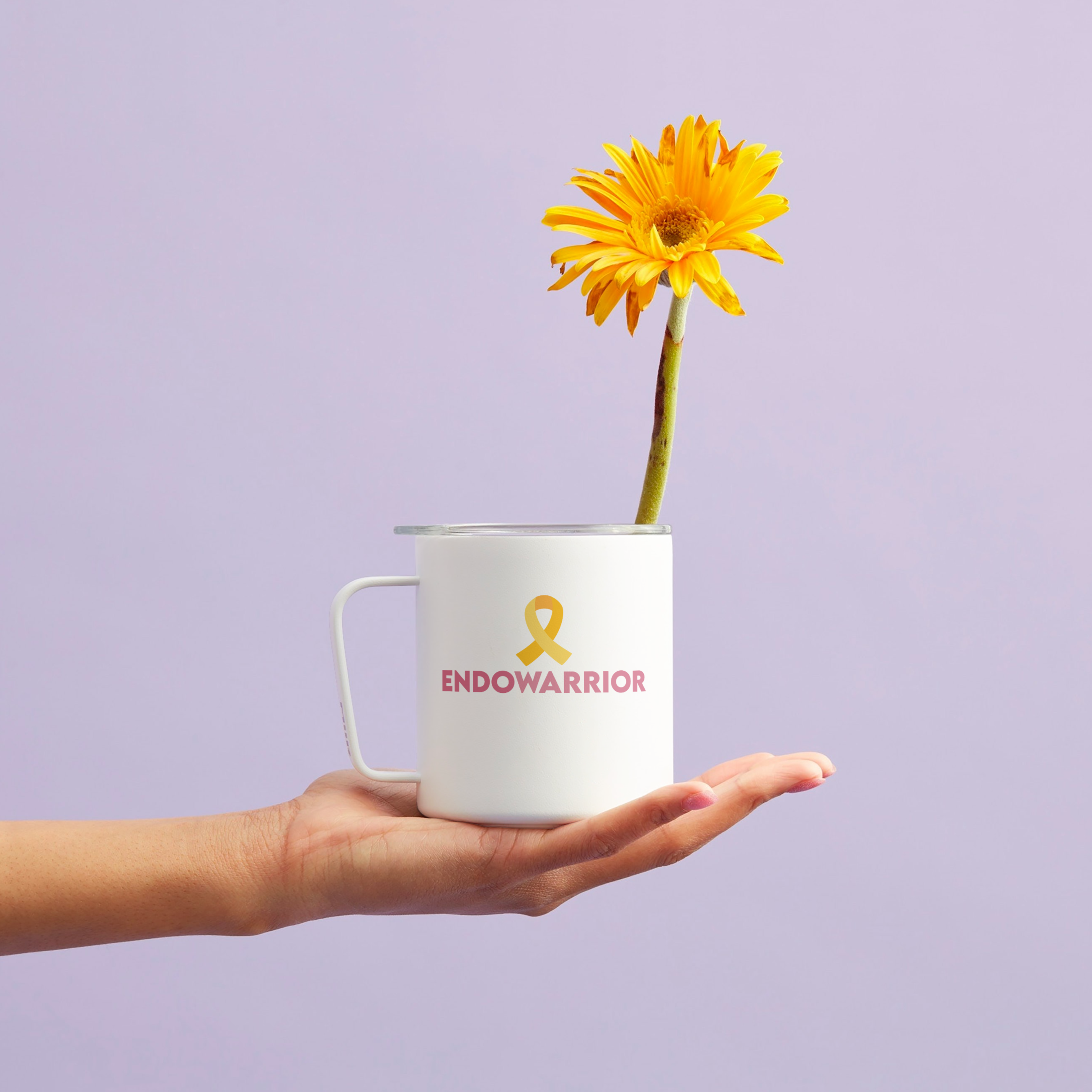 White cup "EndoWarrior"