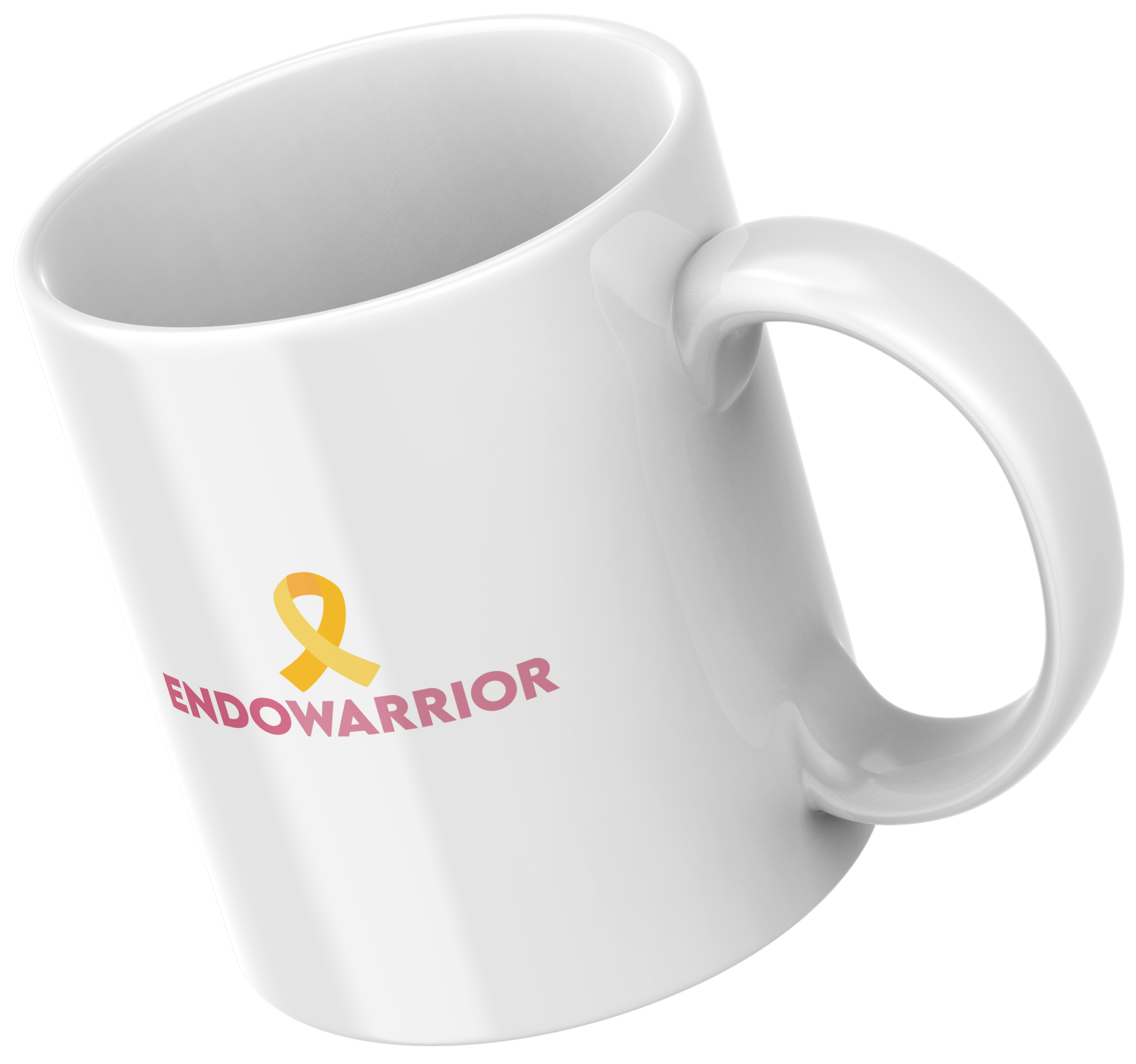 White cup "EndoWarrior"